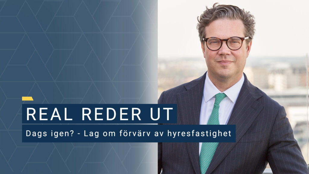 Dags igen? – Lag om förvärv av hyresfastighet