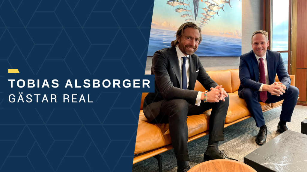 Tobias Alsborger om fastighetsbranschen och dess utmaningar